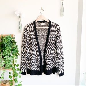 Lou and Grey Patterned Knit Cardigan Duster